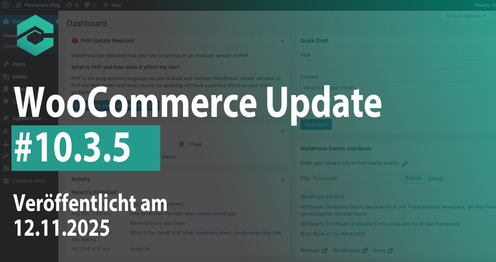 CureWP - WordPress WooCommerce Update 10.3.5